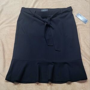 New York Clothing Company Midi Black Skirt